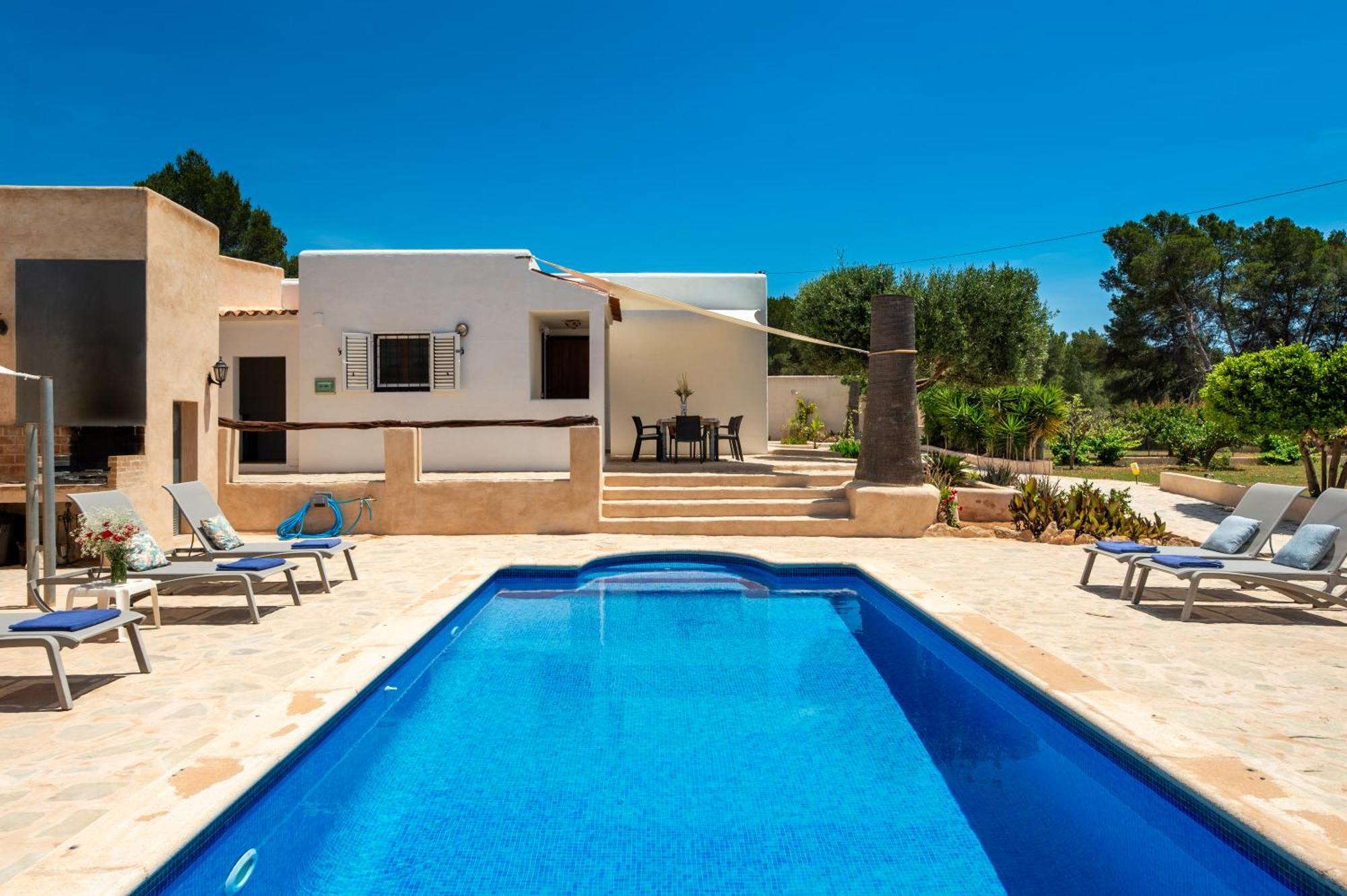 Villa Can Carreras Sant Llorenc de Balafia Exterior photo