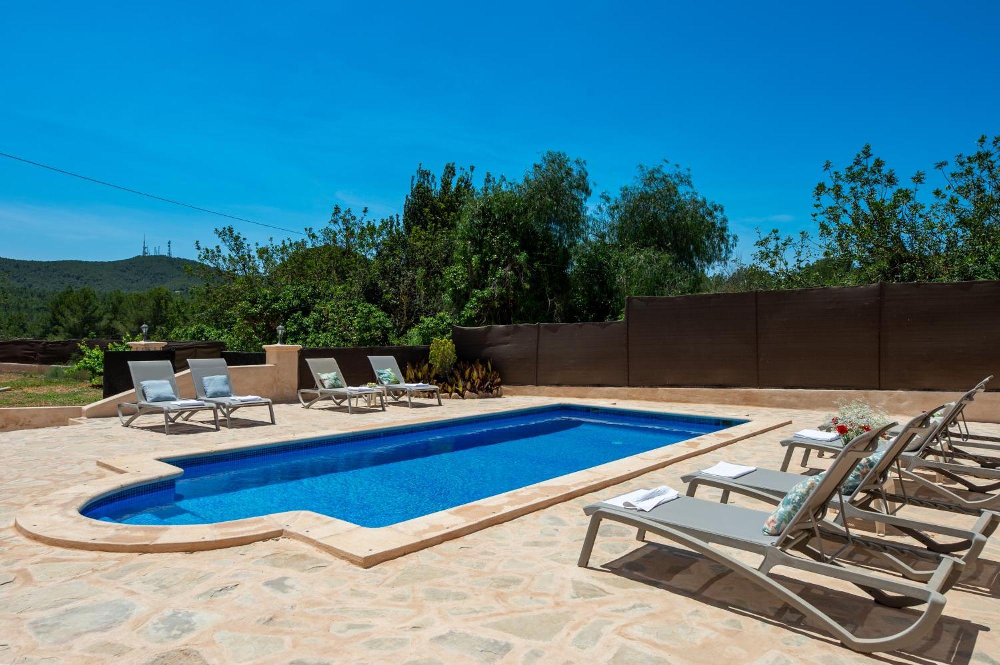 Villa Can Carreras Sant Llorenc de Balafia Exterior photo