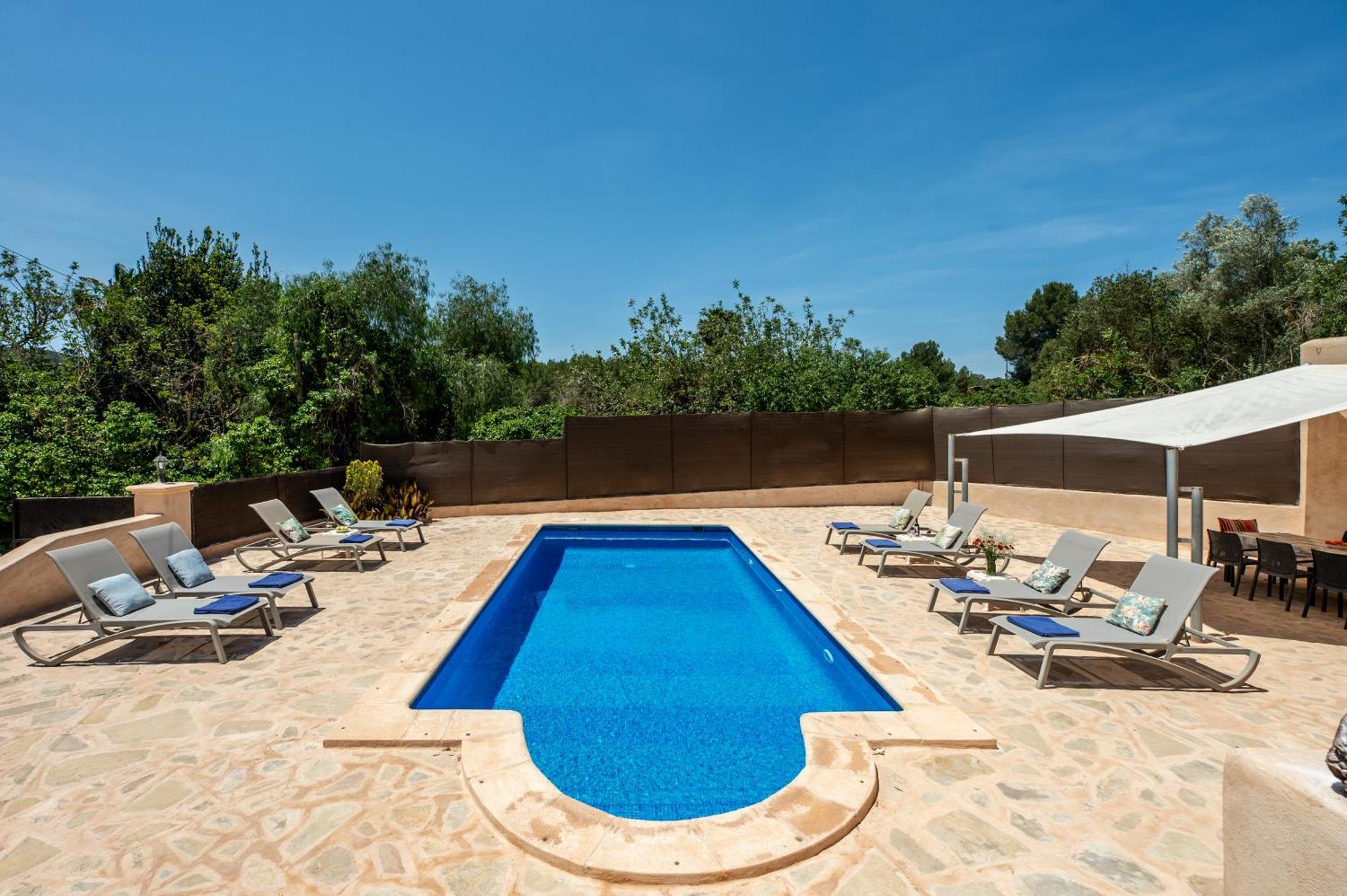 Villa Can Carreras Sant Llorenc de Balafia Exterior photo