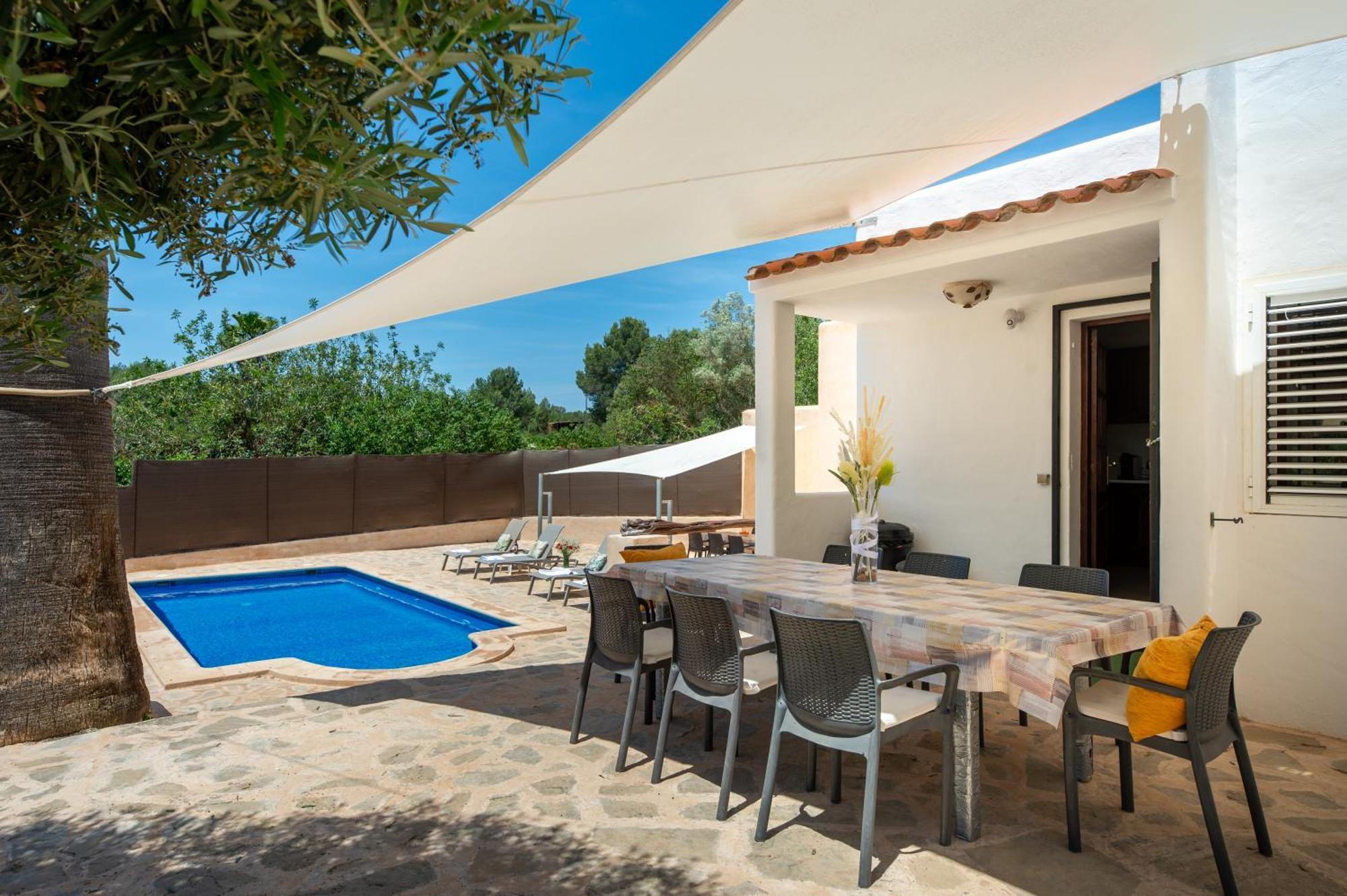 Villa Can Carreras Sant Llorenc de Balafia Exterior photo